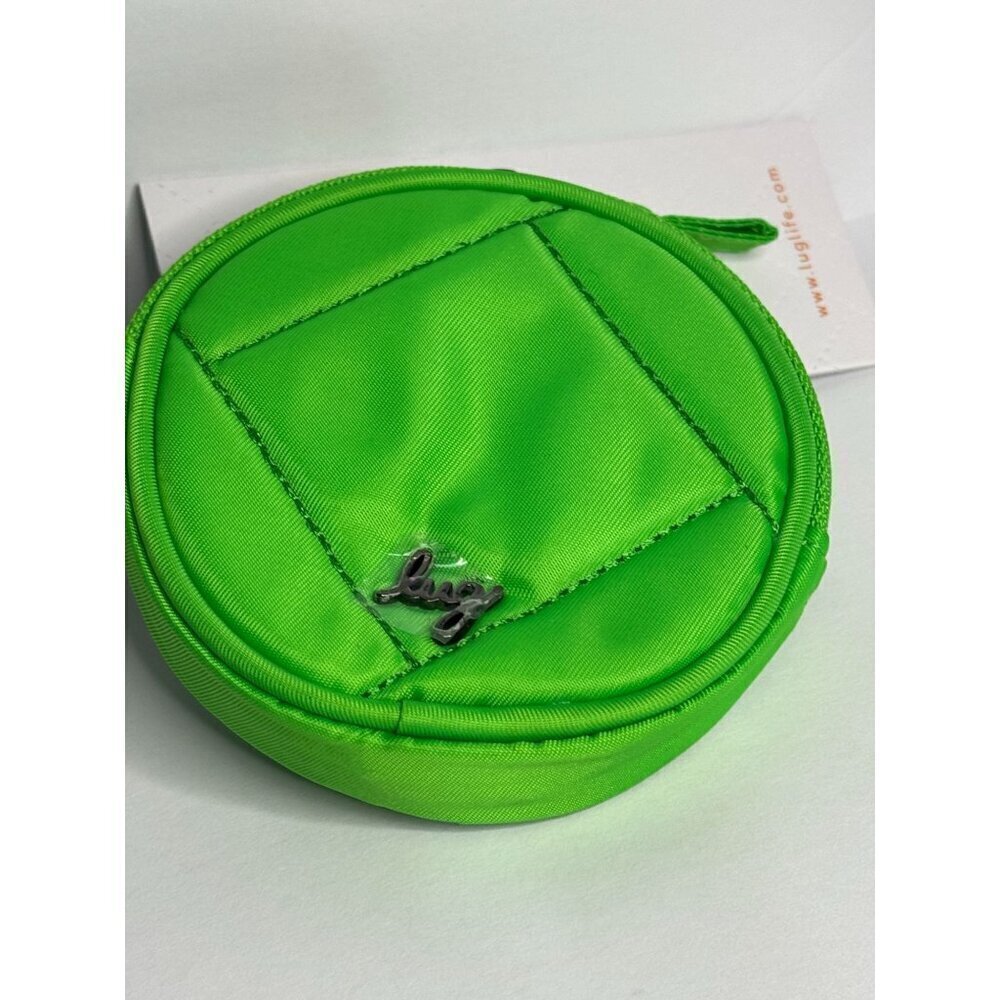 LUG Coin/Circle Pouch. NWT - Lime